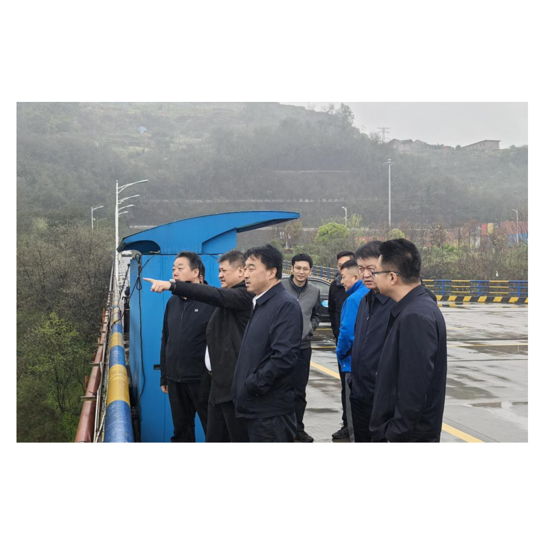 深化“渝晋”合作 共建智慧物流——中铁太原局集团副总工程师、货运部主任李书到果园港考察