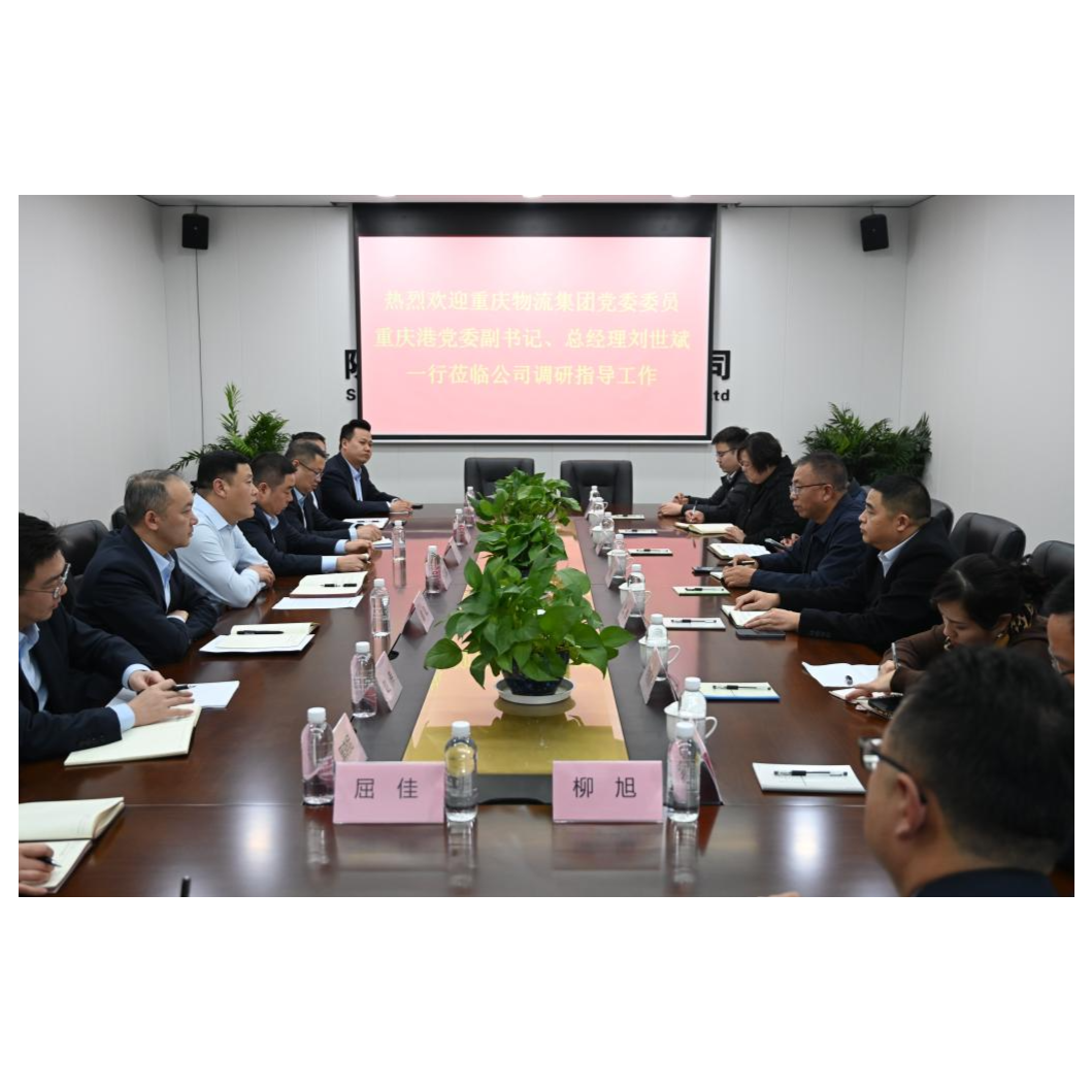 刘世斌一行到陕煤重庆港公司调研指导工作