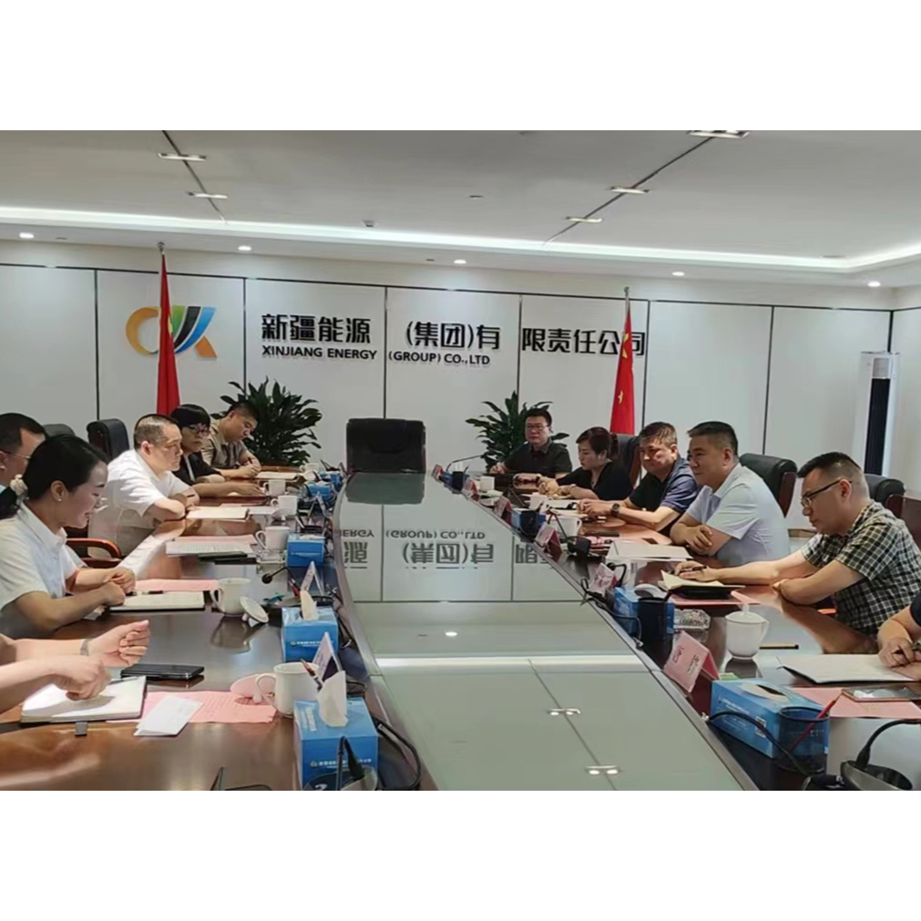 落实集团上半年经济运行分析会见行动——屈宏带队赴新疆外联（一）